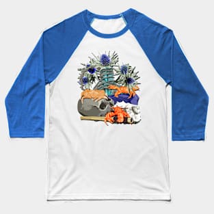 Exploring beached wreckage Baseball T-Shirt